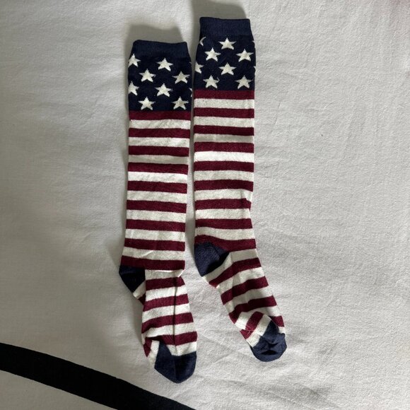 Accessories - USA Flag Mid-Calf Socks Stars & Stripes | 4th of July, Parade, Patriotic Fun